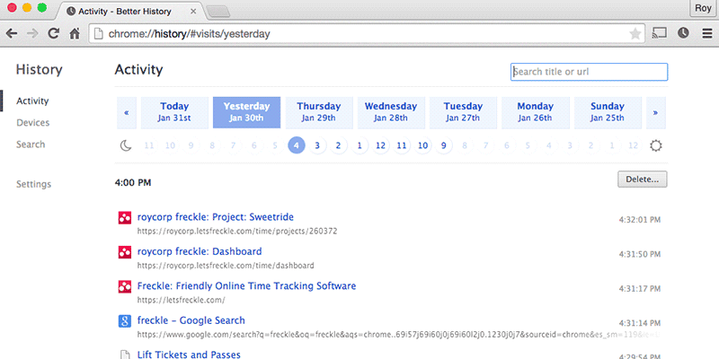 صورة لـ 5 إضافات مفيدة لـ Google Chrome لاكتشافها هذا الأسبوع | better-history-featured-DzTechs