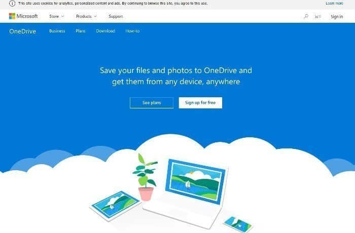 صورة لـ أفضل 10 خدمات استضافة للصور مجانا، يجب أن تجرب استضافة الصور الخاصة بك | image-hosting-07-OneDrive-DzTechs