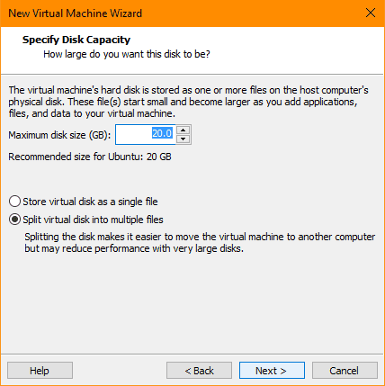 صورة لـ كيفية التمهيد من محرك أقراص USB في VMware | usb-boot-vmware-select-disk-size-DzTechs