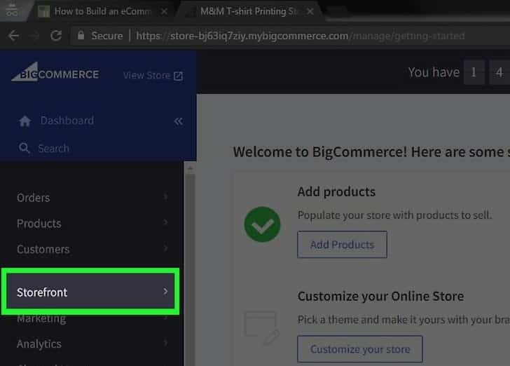 صورة لـ كيفية إنشاء موقع للتجارة الإلكترونية باستخدام أفضل منصتين | Best-ecommerce-software-Bigcommerce-Step-32-DzTechs