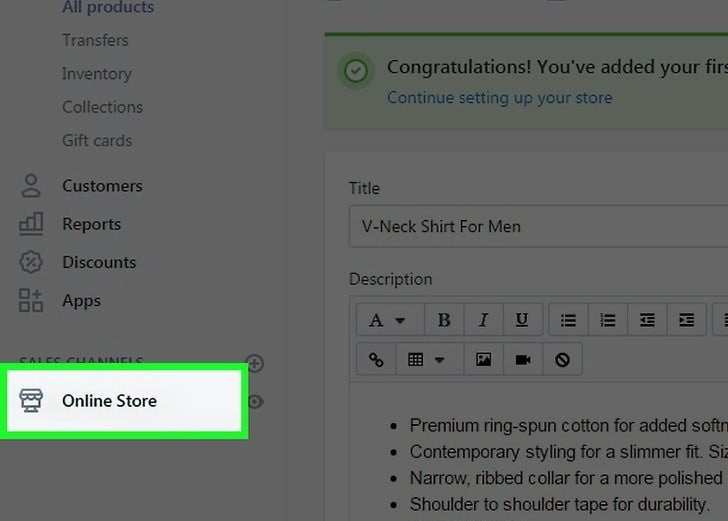 صورة لـ كيفية إنشاء موقع للتجارة الإلكترونية باستخدام أفضل منصتين | Build-an-eCommerce-Website-Step-13-min-DzTechs