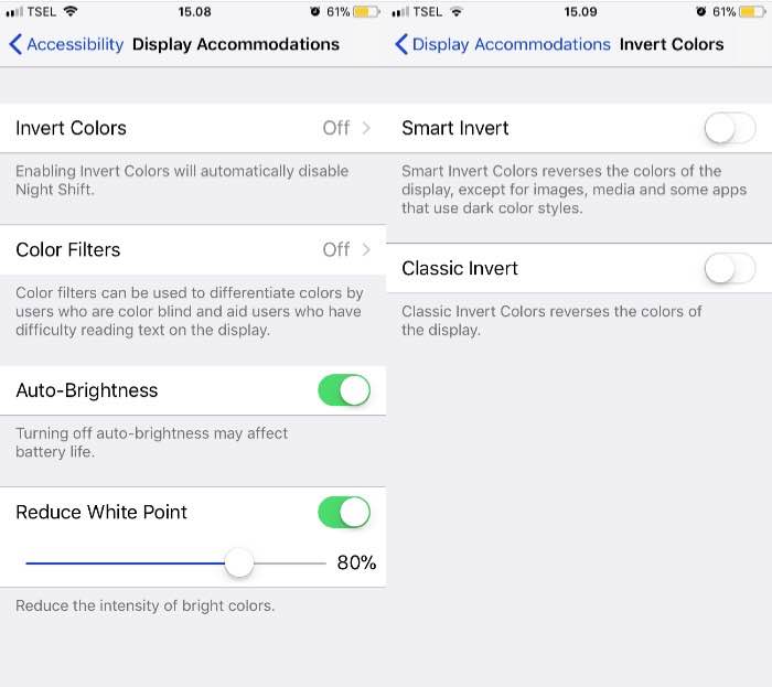 صورة لـ كيفية تنشيط الوضع المظلم على الأيفون الخاص بك | Dark-Mode-mte-Smart-Invert-DzTechs