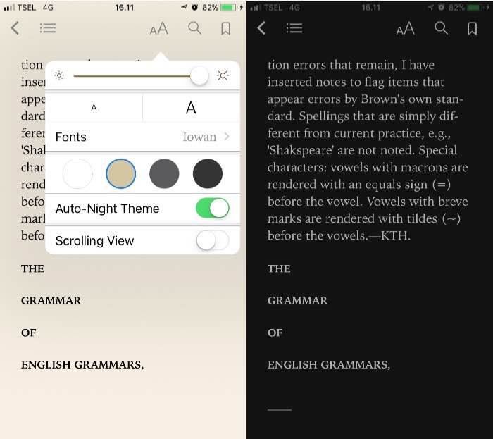 صورة لـ كيفية تنشيط الوضع المظلم على الأيفون الخاص بك | Dark-Mode-mte-iBooks-DzTechs