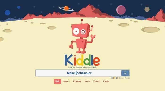 صورة لـ 10 متصفحات صديقة للطفل والتي هي آمنة تماما لاستخدامها من طرف الأطفال | Kid-Kiddle-DzTechs