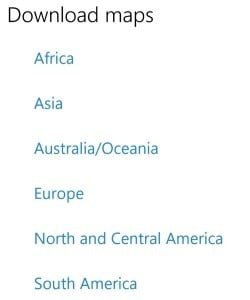 صورة لـ كيفية استخدام خرائط Bing دون الحاجة الى الاتصال بالانترنت في ويندوز 10 | Maps-Offline-Region-DzTechs
