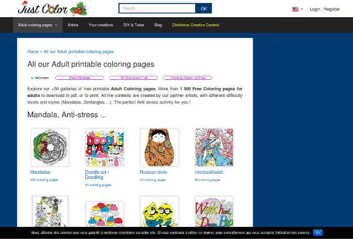 صورة لـ هذه المواقع تظهر لك لماذا تلوين الصور ليست مجرد للأطفال فقط | coloring-adults-02-just-color-DzTechs