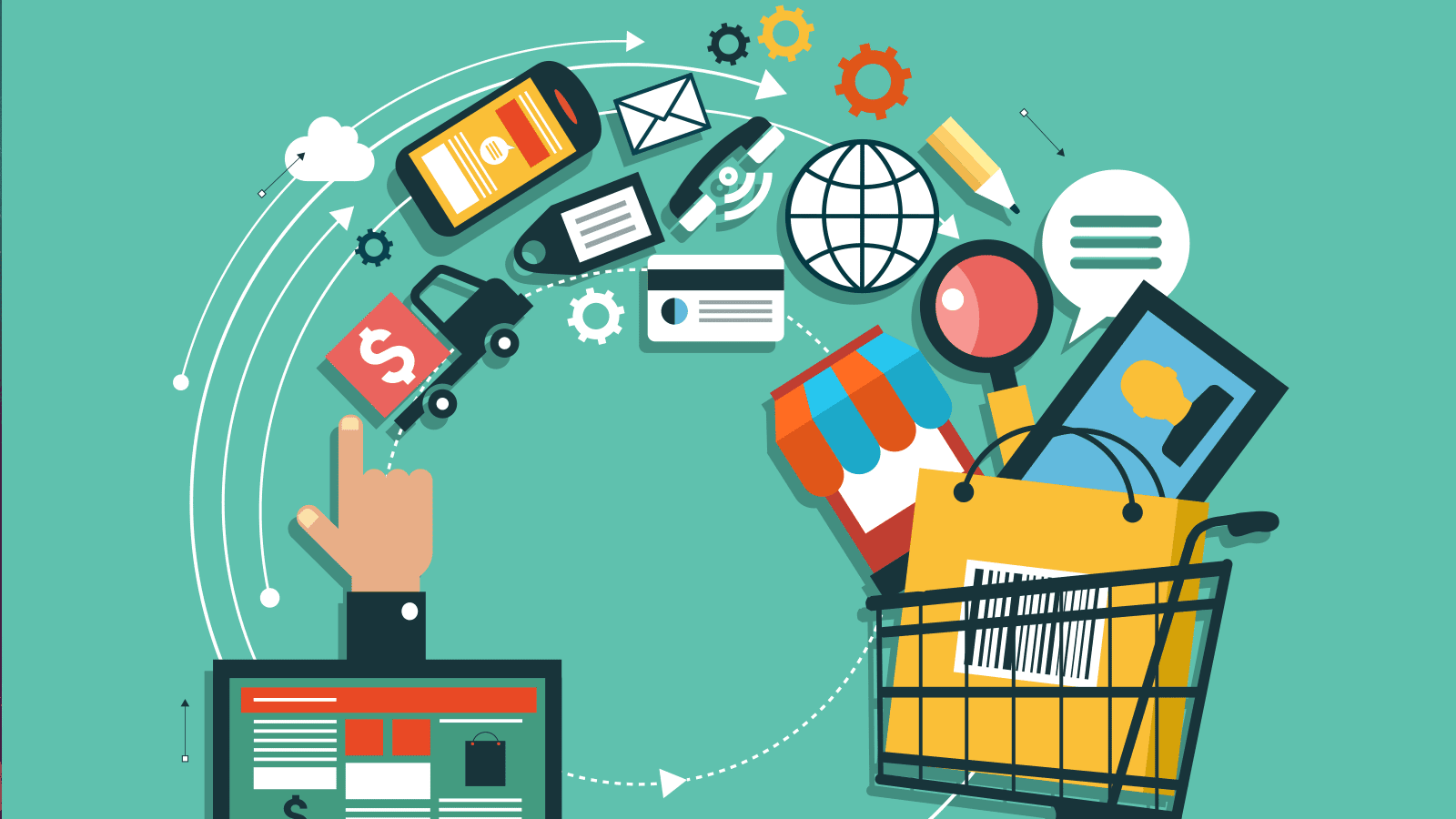 صورة لـ طريقة سهلة لبدء أعمال الدروبشيبينغ مع أفضل التوجيهات والأدوات | ecommerce-1-DzTechs
