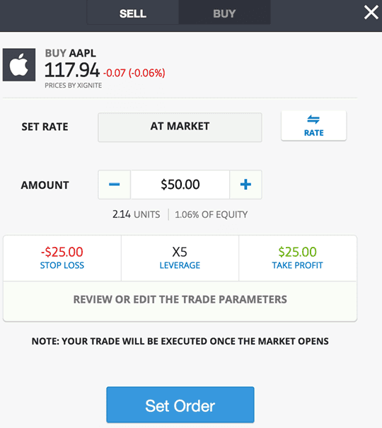 صورة لـ كيفية الاستثمار في سوق الأسهم باستخدام منصة eToro | etoro_50dollars-DzTechs
