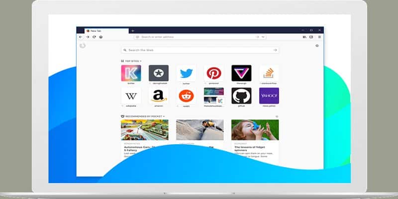 صورة لـ كيفية تخصيص صفحة علامة التبويب الجديدة في فايرفوكس Quantum وجعلها أفضل | firefox-quantum-new-tab-page-featured-DzTechs