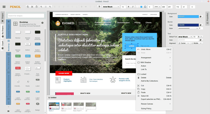 صورة لـ أفضل البدائل المجانية لـ Microsoft Visio لانشاء المخططات البيانية | free-visio-alternatives-pencil-project-DzTechs