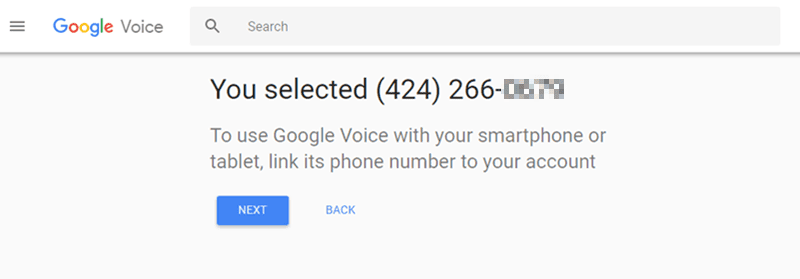 صورة لـ كيفية الحصول على Google Voice Number للمكالمات المجانية على جهاز الكمبيوتر، أندرويد و IOS | google-voice-number-GV-4-DzTechs
