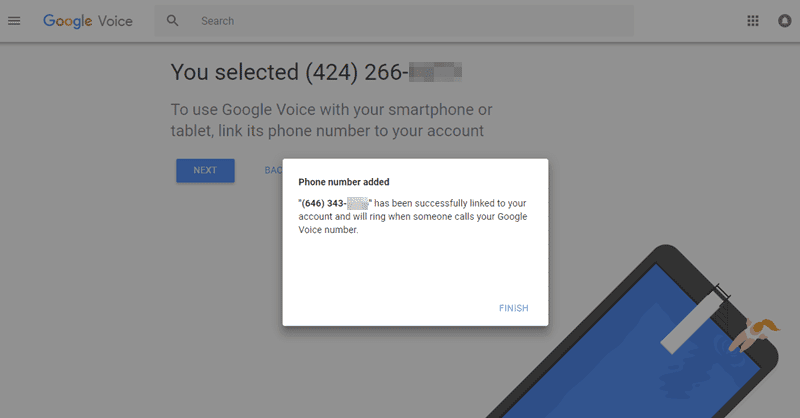 صورة لـ كيفية الحصول على Google Voice Number للمكالمات المجانية على جهاز الكمبيوتر، أندرويد و IOS | google-voice-number-GV-6-DzTechs