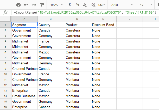 صورة لـ كيفية ربط البيانات بين جداول البيانات في Google Sheets | how-to-link-data-between-spreadsheets-importrange-receiving-DzTechs