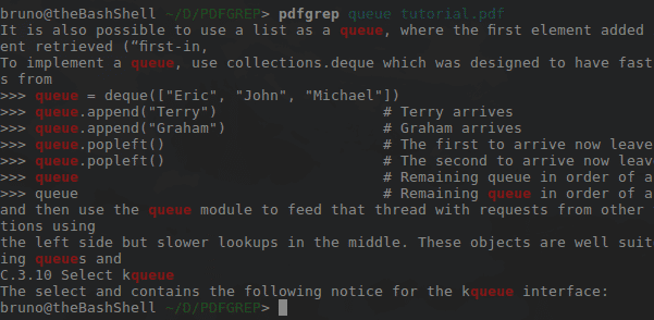 صورة لـ كيفية البحث في ملفات PDF من خلال Terminal مع أداة pdfgrep | pdfgrep-screenshot-DzTechs