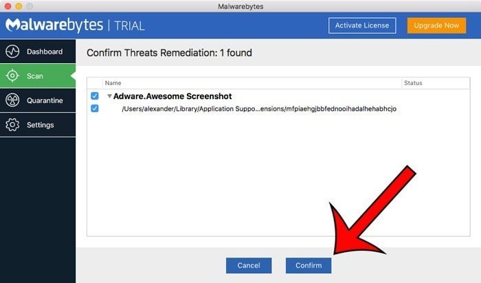 صورة لـ كيفية اكتشاف و إزالة البرامج الضارة من حاسوب الماك الخاص بك | remove-malware-from-mac-malwarebytes-3-DzTechs