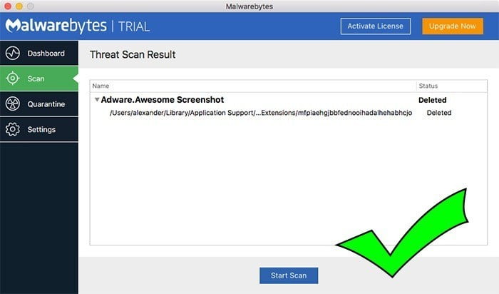 صورة لـ كيفية اكتشاف و إزالة البرامج الضارة من حاسوب الماك الخاص بك | remove-malware-from-mac-malwarebytes-4-DzTechs