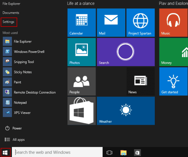 صورة لـ كيفية إلغاء الترقية من الويندوز 10 وإعادة تثبيت ويندوز 7 | Reinstall-Windows-7-from-Windows-10-Start-Menu-DzTechs