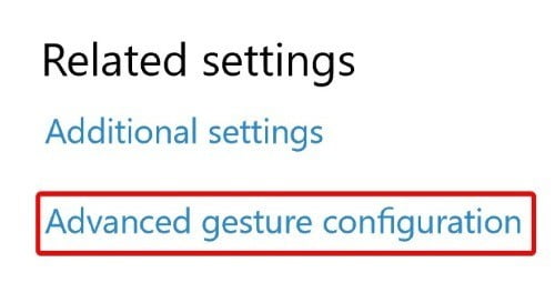 صورة لـ كيفية تخصيص لفتات و ايماءات لوحة اللمس في ويندوز 10 | Touchpad-Gestures-Related-DzTechs
