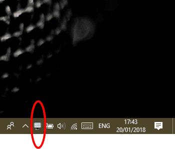 صورة لـ تحتاج إلى ترك الكمبيوتر الخاص بك؟ 7 طرق لإيقاف تشغيل شاشة Windows بسرعة | Windows-PC-Screen-Off-Dark-Tool-Icon-DzTechs