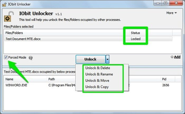 صورة لـ كيفية فرض حذف الملفات الغير قابلة للحذف في Windows | delete-undeletable-files-unlock-file-DzTechs