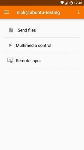 صورة لـ 8 نصائح وخدع على KDE Plasma لتحسين الإنتاجية الخاصة بك | kde-connect-menu-e1494899929112-DzTechs