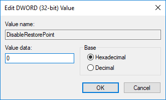 صورة لـ كيفية إنشاء نقاط استعادة النظام في ويندوز بشكل يومي | win-daily-restore-point-enter-value-data-DzTechs