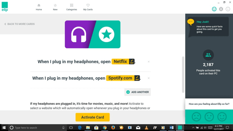 Image de Automatisez les tâches quotidiennes sous Windows et améliorez la productivité avec l'application Ellp | bureau-windows-avec-ellp-netflix-spotify-DzTechs