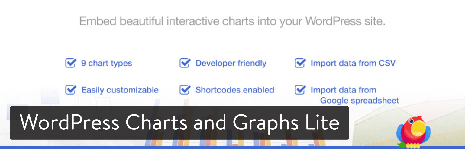 صورة لـ كيفية إنشاء الرسوم البيانية الجميلة والمخططات المفيدة على الووردبريس | wordpress-charts-and-graphs-lite-plugin-DzTechs