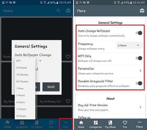 صورة لـ أنعش الشاشة الرئيسية لـ Android باستخدام 6 تطبيقات مُفيدة لـ تغيير الخلفية تلقائيا | Wallpaper-Automatic-DzTechs