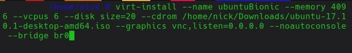 صورة لـ كيفية الوصول إلى أجهزة Linux الافتراضية عن بُعد من خلال VNC | kvm-create-vm-DzTechs