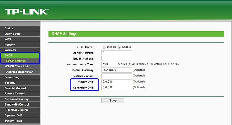 صورة لـ كيفية تغيير خادم DNS الخاص بك: لماذا يجب عليك القيام بذلك وكيف تفعل ذلك | DNS-dhcp-panel-DzTechs
