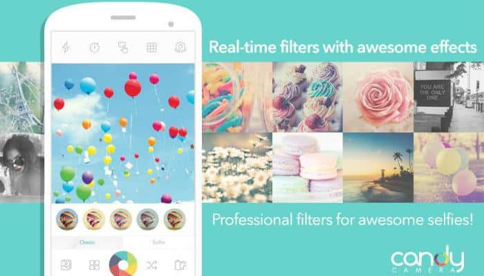 صورة لـ أفضل تطبيقات Android لتعديل الصور لنقلها على مواقع التواصل الاجتماعي إلى المستوى التالي | android-photo-candycamera-DzTechs