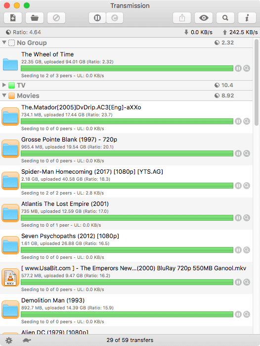 صورة لـ أفضل 5 عملاء BitTorrent على الـ Mac لتنزيل ملفات التورنت | transmission-best-bittorrent-clients-macos-DzTechs