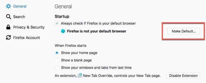 صورة لـ كيفية تغيير جميع تطبيقات Mac الافتراضية الخاصة بك بسهولة | change-mac-default-apps-browser-firefox-2-e1521778079259-DzTechs