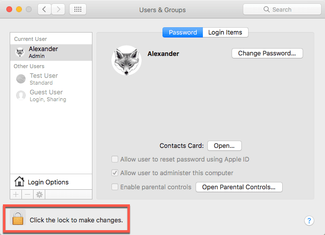 صورة لـ لماذا لا يتعين عليك إستخدام حساب المسؤول كحسابك الرئيسي | create-standard-user-account-macos-2-DzTechs