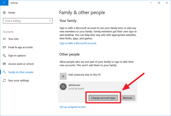 صورة لـ لماذا لا يتعين عليك إستخدام حساب المسؤول كحسابك الرئيسي | create-standard-user-account-windows-10-DzTechs