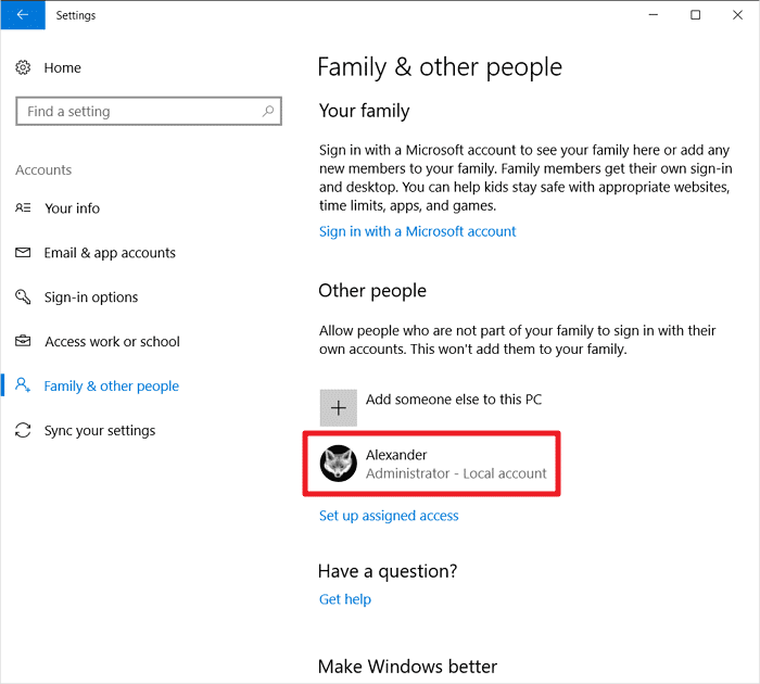 صورة لـ لماذا لا يتعين عليك إستخدام حساب المسؤول كحسابك الرئيسي | create-standard-user-account-windows-12-DzTechs