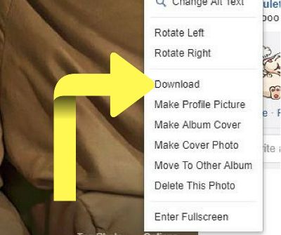 صورة لـ كيفية تنزيل جميع صورك من Facebook وجعلها على جهاز الكمبيوتر الخاص بك | facebook-photos-download-single-DzTechs