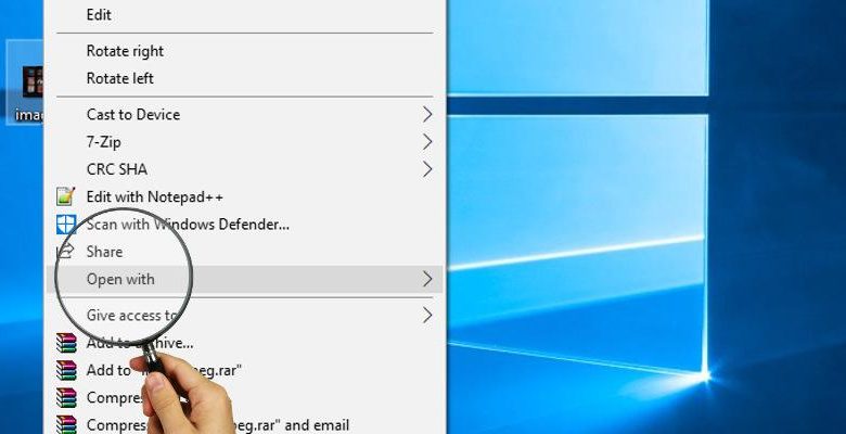 صورة لـ كيفية إصلاح خيار “فتح باستخدام” لا يعمل في الويندوز 10 | fix-open-with-not-working-windows-10-header