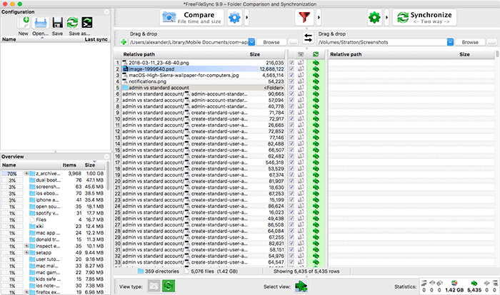 صورة لـ تطبيقات مجانية لعمل نسخ إحتياطي على الـ Mac | free-backup-applications-for-mac-freefilesync-DzTechs