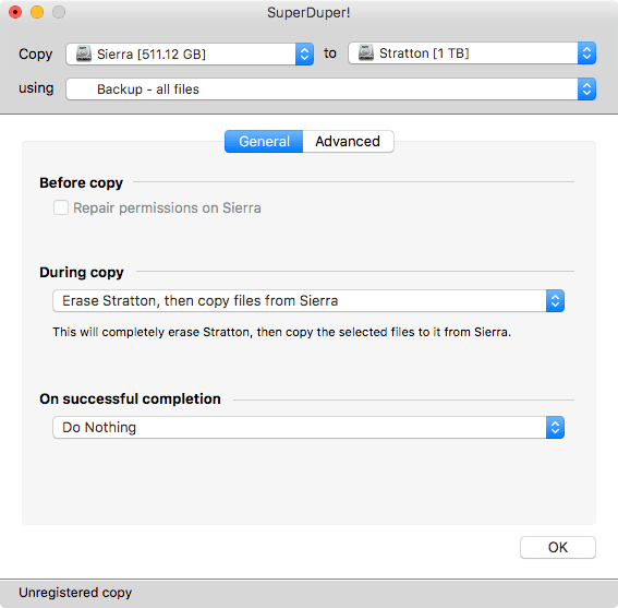 صورة لـ تطبيقات مجانية لعمل نسخ إحتياطي على الـ Mac | free-backup-applications-for-mac-superduper-DzTechs
