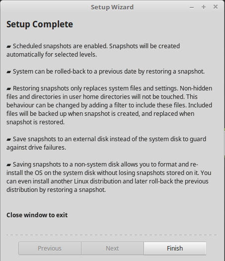 صورة لـ لماذا يجب عليك استخدام TimeShift في Linux Mint لعمل نسخة احتياطية من جهاز الكمبيوتر الخاص بك | mt-timeshift-complete-DzTechs