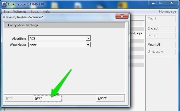 صورة لـ كيفية حماية Pen-drive والفلاش ديسك الخاص بك مع كلمة المرور (مجموعة من الطرق) | DiskCryptor-2-DzTechs