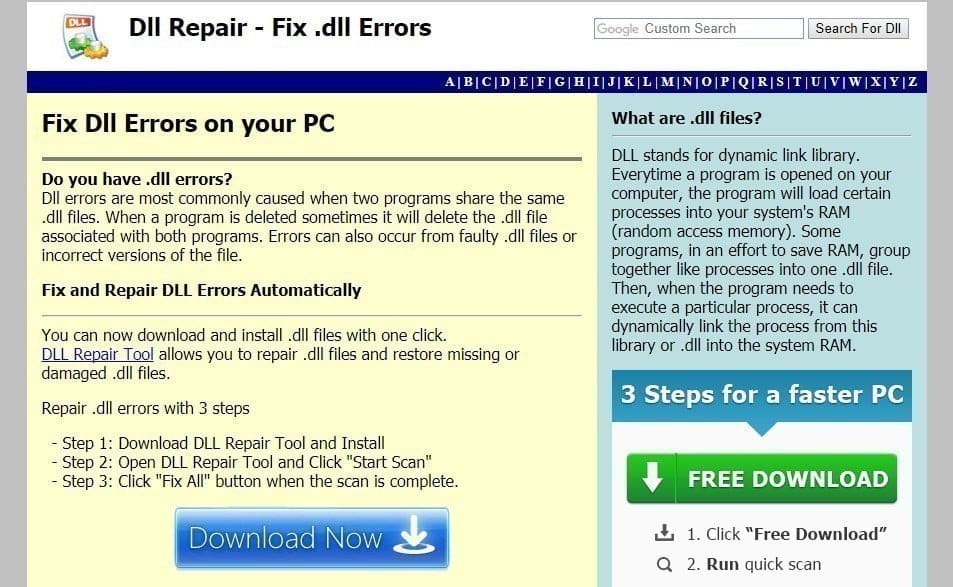 صورة لـ كيفة إصلاح أي خطأ DLL في في Windows عند تثبيت بعض البرامج والألعاب | Dll-repair-DzTechs