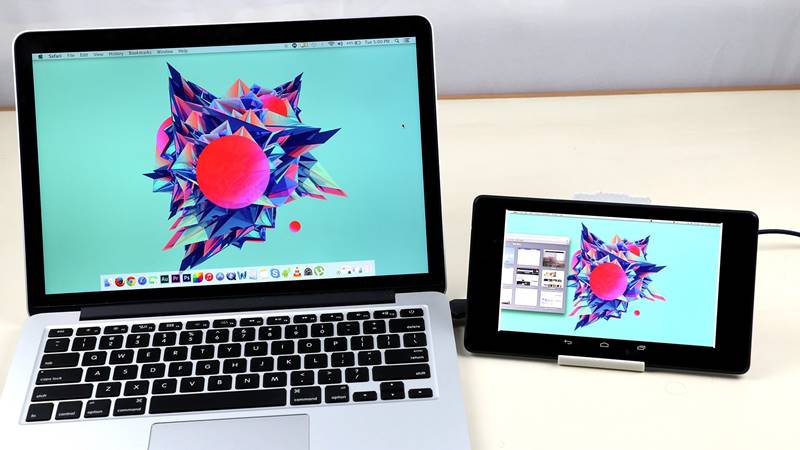 صورة لـ كيفية إستخدام جهاز Android كشاشة ثانية للكمبيوتر الخاص بك أو الـ Mac | How-to-Use-an-Android-device-as-Second-Monitor-for-your-PC-or-MAC-DzTechs