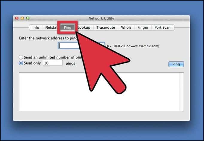 صورة لـ كيفية البحث عن عنوان IP لخادم أي موقع وفيما يمكن إستعماله | Network-Utility-DzTechs