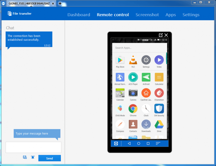 صورة لـ كيف تتحكم في جهازك الأندرويد من جهاز الكمبيوتر الخاص بك | Quick-Support-7-696x534-DzTechs