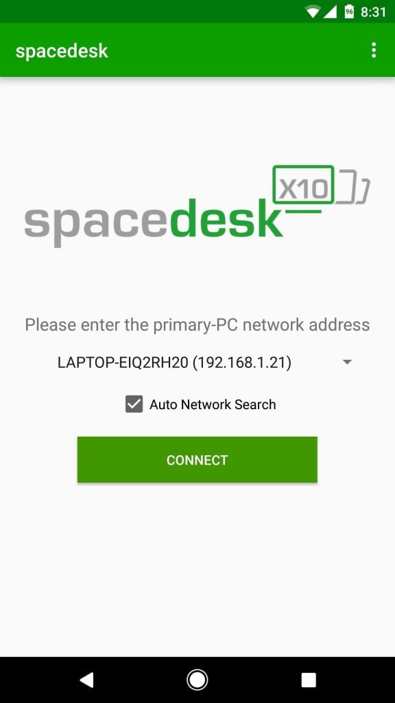 صورة لـ كيفية إستخدام جهاز Android كشاشة ثانية للكمبيوتر الخاص بك أو الـ Mac | Spacedesk-3-576x1024-DzTechs