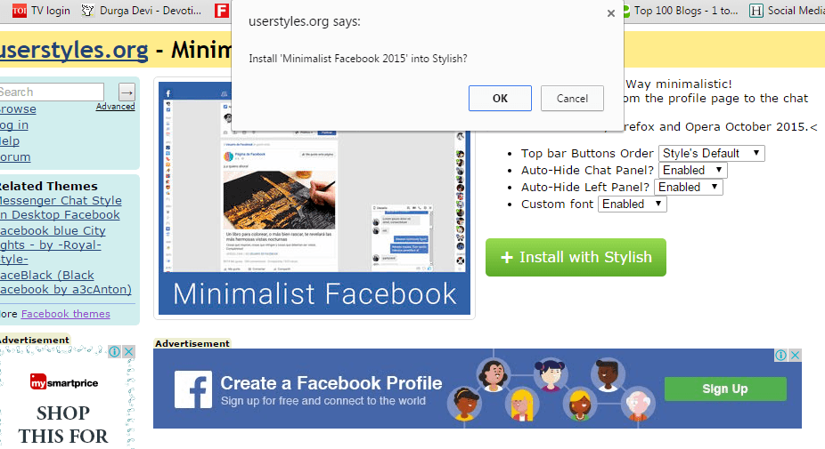 صورة لـ كيفية تغيير ثيم Facebook الافتراضي لأي لون تريده | Stylish-4-2-DzTechs