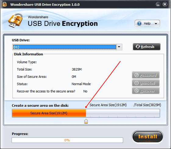 صورة لـ كيفية حماية Pen-drive والفلاش ديسك الخاص بك مع كلمة المرور (مجموعة من الطرق) | Wondershare-2-DzTechs